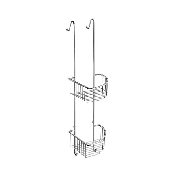 Orren Ellis Witcher No Drill Double 23.62" Towel Bar for Glass Shower Door & Reviews Wayfair